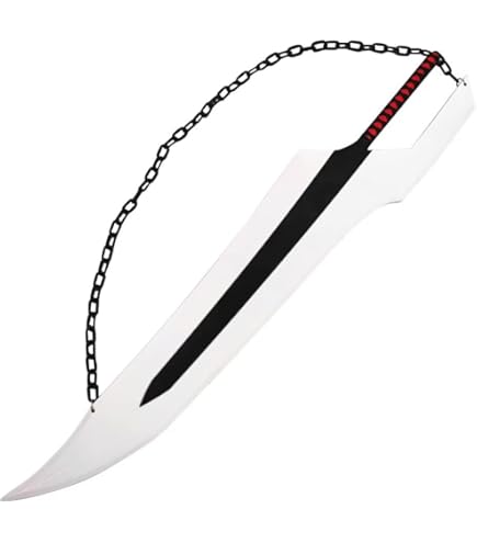 Amazon.co.jp: LAOBAO 天鎖斬月 黒崎一護 斬魄刀 コスプレ道具 模造刀