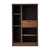 アルファタカバ キャスター付きランドセルラック 使いやすいコンパクトオープンラック タスク(ブラウン)