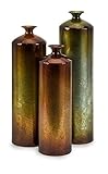 IMAX Tangerine Bottles, Set of 3 [並行輸入品]
