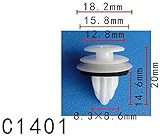 パネル (トリム) クリップ リベット トヨタ系 ドア用 PF-C1401 10個