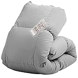 タンスのゲン 羽毛布団 シングル【コインランドリーで洗える！】ダウン93％ 充填量0.8kg 日本製 7年保証 洗える ウォッシャブル 掛け布団 10156732(100044)