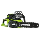 GreenWorks 20322 G-MAX 40V 16-Inch Cordless Chainsaw, Battery and Charger Not Included [並行輸入品]