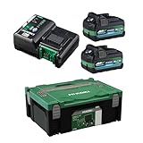 HiKOKI(ハイコーキ) スターターキット1 2ポート 充電器 マルチボルト蓄電池2個 システムケース2付 UC18YDML(2XSZ)