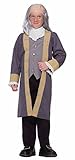 Forum Novelties Kids Ben Franklin Costume X-Large [並行輸入品]