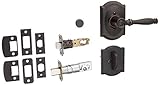 Schlage f59bircam内部パックBirmingham内部パックレバーセットwith Single円柱デッドボルトと装飾キャメロットローズ F59BIR716CAM