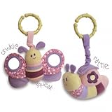 Little Bird Told Me - Billowy Butterfly and Softly Snail Rattle and Squeak Set by Little Bird Told M