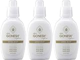 【3個セット】GONESH(ガーネッシュ) 柔軟仕上げ剤 ウルトラソフナー ホワイトムスク (シャボンの香り) 600ml