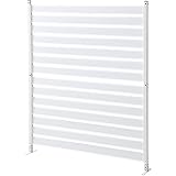 山善 ガーデンマスター アルミボーダーフェンス(幅120高さ149) ホワイト KABF-120H(WH)