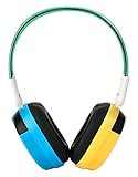 Bravo View IH-03A - KID FRIENDLY Automotive IR Wireless Headphones (Blue/Yellow) [並行輸入品]