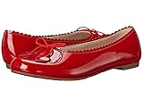 [エレファンティート] Elephantito Scalloped Ballerina (Toddler/Little Kid/Big Kid) フラットシューズ Patent Red 1 Littl