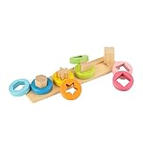 積み木セット おもちゃ 1歳赤ちゃんベビーに向け 出産　誕生日 御祝　プレゼント 　形はめ　知育　デザイン図形キューブトイ