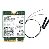 FENOHREFE新しい WiFi7 BE200 8774M ワイヤレス Wifi カード 互換 5.4 トライバンド 2.4G/5G/6GHz 5.8Gbps M.2 ネットワークアダプタ Wi Fi 7 5.8 Gbps M.2 NGFF ワイヤレス Wifi カード WiFi7 BE200 トライバンドネットワークアダプタ
