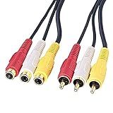 サンワサプライ AV延長ケーブル 1.8m 黒 KM-V8-18K2