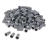 B Baosity 100個セット　ケーブルクランプ　 回転ワイヤーコネクター　圧着キャップ　ターミナル