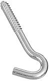 2パックNational n220 – 830 3 / 8 " x 4 – 1 / 2 " Heavy Dutyねじフック – 亜鉛メッキ