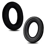 ZMHJY イヤーパッド イヤークッション for Sennheiser HD599/HD598/SE/CS/SR/HD595/HD569/HD560S/Game Zero, PC37X/PC38X/PC350/PXC350/PXE350/PC360/HD380/HD380-Pro ヘッドホン 交換用 パッド black velvet
