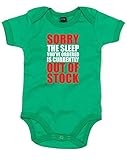 (注文された睡眠は現在品切れです。) The Sleep You've Ordered Is Currently Out Of Stock, プリント　ベビースーツ - グリーン/白/赤 12-18 