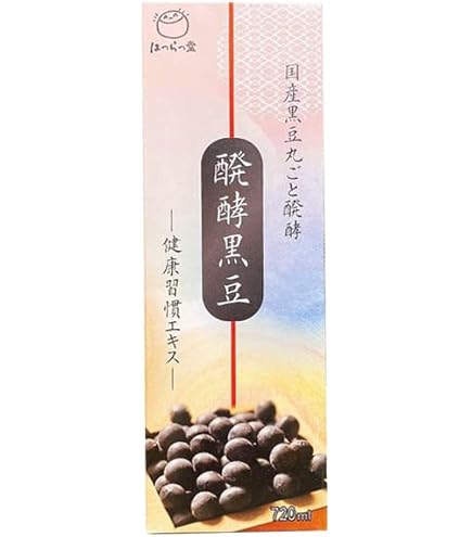 Amazon.co.jp: はつらつ堂 醗酵黒豆 720ml : ドラッグストア
