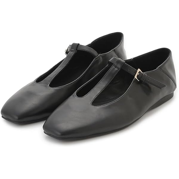 ミラオーウェン　スクエアトゥチュールドットバレエシューズ ミラオーウェン スクエアトゥチュールドットバレエシューズ Mila Owen