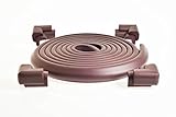 Five Color Options - Baby Proofing Child and Baby Table Guard, Brown Wood Colored Childproofing Cush