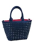 スタッズバッグ 　トートバッグ　 ショルダーバッグ　レディース 通勤 通学 OL　お出かけ　ビジネス　スタッズ系　2way　プレゼント　ギフト　Sサイズ
