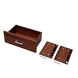 アイリス スペースフィットラック　引出/幅50cm用 ウォールナット/480x290x190mm