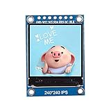 1.3インチIps Hd Tft 7789ドライブIc 240 x 240 Spi通信3.3 V電圧SpiインターフェースフルカラーTft Lcdディスプレイ