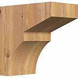 Ekena Millwork COR06X10X10MON00SWR Monterey Smooth Corbel 5 1/2 Width x 10 Depth x 10 Height Western