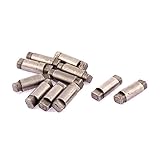 uxcell ラウンドメタルロッド 金属材質 おもちゃ車軸 四輪駆動車 モデルフィッティングアクセサリー 10個入り