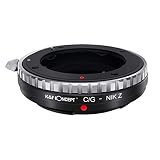 K&F Concept レンズマウントアダプター KF-CGZ (コンタックスGマウントレンズ → ニコンZマウント変換）