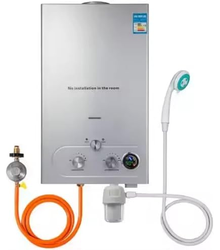 格安プロパンガス給湯器 Amazon.co.jp: EGZYYSWD 18 Lタンクレスプロパン給湯器、水フィルター