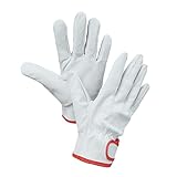 レッドギア 女性用作業用 革手袋 園芸 バラ用、芝刈 キャンプ