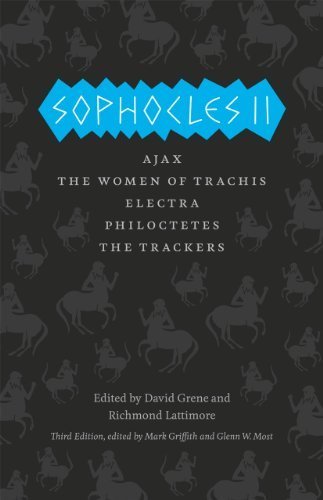 Sophocles II: Ajax the Women of Trachis Electra Philoctetes the Trackers (Complete Greek Tragedies) (Paperback)- Commonの表紙