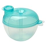 B-PING 3間仕切りミルクケース 携帯ミルクケース 離乳食保存兼用 離乳食ケース ベビー用品 赤ちゃん 幼児　多機能　ミルク収納　ミルクボックス コンパクト (ブルー)