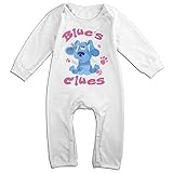 カッコいい 男の子と女の子 ブルーズ クルーズ イヌ テレビ番組 Tシャツ 体に合う White Size 12 Months