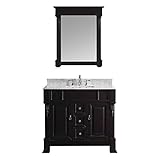 Virtu gs-4040-wmsq-。。-002 Huntshire 40インチシングル洗面化粧台セット GS-4040-WMSQ-DW-002 1