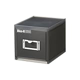 小物入れ 引き出し ライフモデュール A6ファイルユニット（深） Bk ブラック LM-70