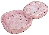 Leachco Podster Play Pack Combined Infant Lounger & Play Pad - Skybirds Pink by Leachco