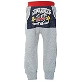 アンパンマン 裏毛 カンガルーポケット スウェット ロング丈パンツ ANPANMAN fo-ea7433-ea9381 95cm グレー