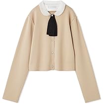 Amazon | [セルフォード] デタッチャブル総針カーディガン