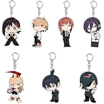 Amazon.co.jp: [RichWolves] チェンソーマン レゼ キーホルダー