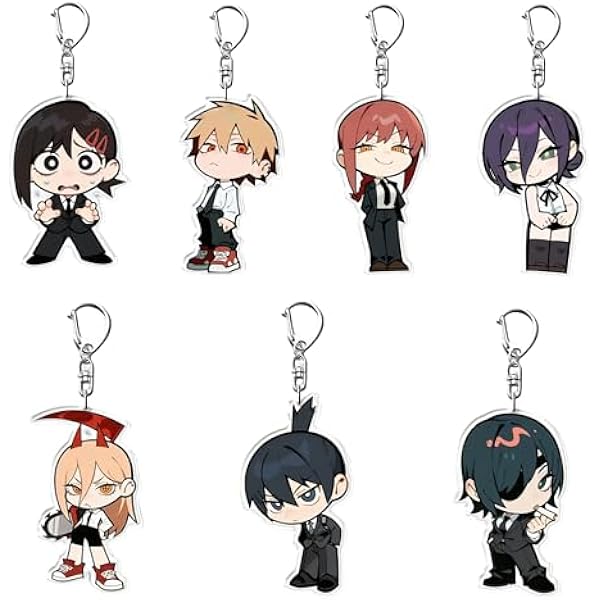 Amazon.co.jp: [RichWolves] チェンソーマン レゼ キーホルダー