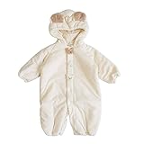 日本製　オーガニックコットン　くまのジャンプスーツ　ツーウェイオール　Amorosa mamma　アモローサマンマ