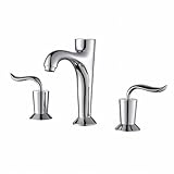 Kraus FUS-13803CH Coda Widespread 2-Handle Bathroom Faucet 8 Chrome [並行輸入品]