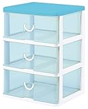 サンコープラスチック クローゼット収納 エルピスクローゼット No.300 ターコイズブルー 約幅50×奥行44.1×高さ69.3cm