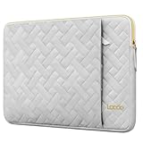 Lacdo ラップトップスリーブケース 用 16" 新しい MacBook Pro M5 Pro/Max A3428 A3429 (2026)、M4/M3/M2/M1 A3403 A3186 A2991 A2780 A2485 A2141、15"Microsoft Surface ノートパソコン 7位 Copilot+PC/Surface ノートパソコン 6 5 4 3コンピュータバッグ、グレー