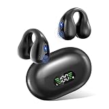 「2025音質強化·イヤーカフ型」イヤホン bluetooth ワイヤレスイヤホンオープンイヤー イヤホン イヤーカフ イヤホン 耳を塞がないイヤホン 音漏れ抑制 圧迫感ゼロ 超長時間連続再生 Hi-Fi音質 ENC CVC8.0通話 ノイズキャンセリング ハンズフリー通話 ぶるーとぅーす 高感度ボタン操作 Type-C急速充電