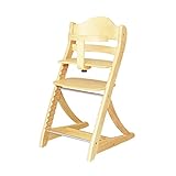 大和屋 すくすくSlimFit(スリムフィット)チェア ガード付 NA(ナチュラル)9001 ハイチェア ロングユース 6か月 sukusuku