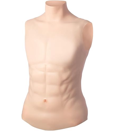 Amazon | EQAIWUJIE シリコン筋肉スーツ イケメン筋肉 男装女子 仮装