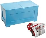 FireSkape The Chloe Window Seat Toy Box with Built in Concealed Left Hand Oriented Safety Ladder in 